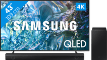 Samsung QLED 4K 43Q64D (2024) + Samsung HW-B530 (2022) 50hz tv