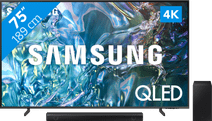 Samsung QLED 4K 75Q64D (2024) + Samsung HW-B530 (2022) 50hz tv