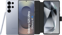Samsung Galaxy S25 Ultra 1TB Silver 5G + BlueBuilt Book Case Black Samsung Galaxy S25 Ultra