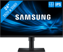 Samsung Essential S4 LS24D402GAUXEN business monitor with swivel base