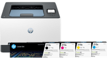 HP Color LaserJet 3202dw + 1 Set Extra XL Toner Cartridges 