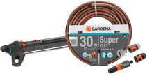 Gardena Premium SuperFLEX 30m Large Sproeierpakket Tuinslang met een sproeier