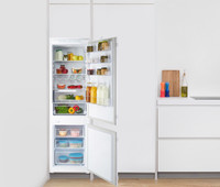 Beko BCSA283E4SN Top 10 bestselling built-in fridges