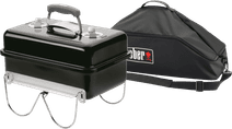 Weber Go-Anywhere + Weber Go Anywhere Premium Opbergtas Tafel bbq, Tafelbarbecue