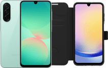 Samsung Galaxy A26 128GB Green 5G + BlueBuilt Book Case Black Samsung Galaxy A26