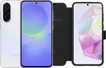 Samsung Galaxy A36 128GB Wit 5G + BlueBuilt Book Case Zwart Samsung Galaxy A36