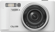 Yashica City 100 White compact camera for on vacation