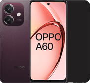 OPPO A60 128GB Paars 5G + Just in Case Back Cover Zwart OPPO A serie