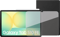 Coolblue Samsung Galaxy Tab S10 FE 10.9 inch 256GB Wifi Zilver + Beschermpakket aanbieding