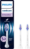 Philips Sonicare Sensitive HX6052/87 Wit (2 stuks) 