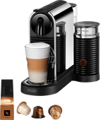 De'Longhi Nespresso CitiZ Platinum & Milk EN330.M Koffie cadeau