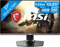 MSI MPG 272URX QD-OLED HDMI 2.1 monitor