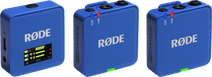 Rode Wireless GO Gen 3 Blauw Rode microfoon