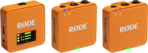 Rode Wireless GO Gen 3 Oranje Rode microfoon