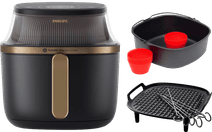 Philips Airfryer XXL 3000 Serie NA342/00 + Grillkit + Bakset Philips airfryer met accessoires