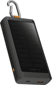 Xtorm Go 2 Solar Power Bank 10.000 mAh met Snelladen en Zaklamp Zwart Xtorm accessoire