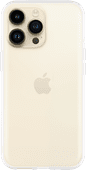 Just in Case Soft Design Apple iPhone 14 Pro Max Back Cover Transparant Apple iPhone 14 Pro Max hoesje
