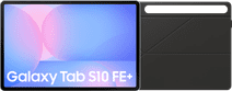 Samsung Galaxy Tab S10 FE Plus 13,1 inch 128GB Wifi Lichtblauw + Book Case Zwart Tablet met kindermodus