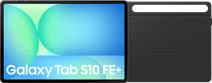 Samsung Galaxy Tab S10 FE Plus 13,1 inch 256GB Wifi Grijs + Book Case Zwart Tablet met kindermodus
