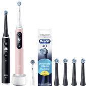 Oral-B iO Series 6N Duo Pack Zwart + Roze Value Pack Oral-B iO 6