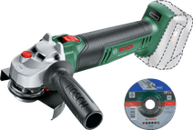 Bosch UniversalGrind 18V-75 (zonder accu) + Bosch Slijpschijf Metaal 125 mm 5 stuks Haakse slijper zonder accu