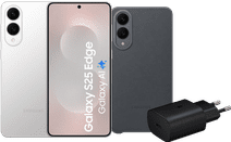 Samsung Galaxy S25 Edge 512GB Silver 5G + Accessory Pack Android Enterprise Recommended smartphone