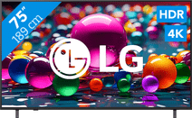 Coolblue LG 75" Smart UA75 4K (2025) aanbieding