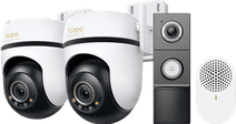 Coolblue TP-Link Tapo C530WS Duo Pack + D235 Smart Battery & Wired Doorbell aanbieding