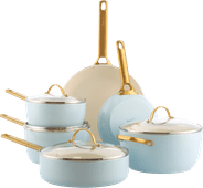 GreenPan Padova Reserve Cookware Set 10-piece Light Blue cookware set