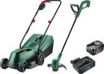 Bosch EasyMower 18V-32-200 + Bosch EasyGrassCut 18 + Bosch Starter Set 18V 4.0Ah Bosch battery lawn mower