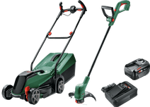 Bosch CityMower 18V-32 + Bosch EasyGrassCut 18 (without battery) + Bosch Starter Set 18V 4.0Ah Bosch battery lawn mower