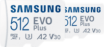Samsung Micro SDXC EVO Plus 512 GB Duo Pack Samsung geheugenkaart