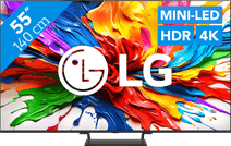 LG 55" QNED93 EVO 4K (2025) LG tv voor gaming