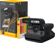 Polaroid Flip Zwart + Color Film (8 stuks) Instant camera