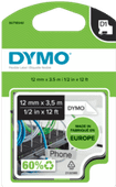 DYMO Flexible Nylon 12mm x 3,5m Zwart Wit Labels 