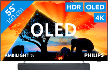Coolblue Philips 55OLED759 - Ambilight (2024) + JBL Bar 300 Zwart aanbieding
