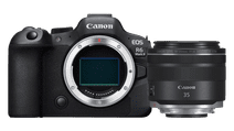 Canon EOS R6 Mark II + Canon RF 35mm f/1.8 Macro IS STM Camera with WiFi