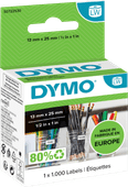 DYMO Verwijderbaar Etiket 13x25mm 1000 stuks 