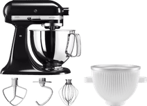 Coolblue KitchenAid Artisan Mixer 5KSM125 Onyx Zwart + IJsbereider aanbieding