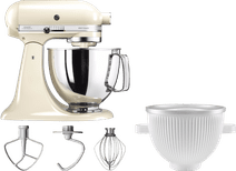 Coolblue KitchenAid Artisan Mixer 5KSM125 Amandelwit + IJsbereider aanbieding