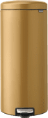 Brabantia NewIcon Pedaalemmer 30 liter Warm Gold 30 liter prullenbak