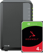 Synology DS224+ + Seagate IronWolf 4TB NAS bundel
