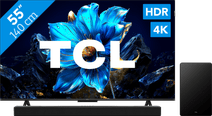 Coolblue TCL 55" QLED P71K 4K (2025) + TCL Q65H aanbieding