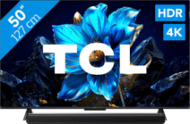 Coolblue TCL 50" QLED P71K 4K (2025) + TCL S45H 2.0 Soundbar aanbieding