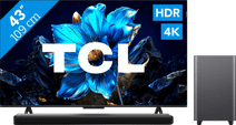 Coolblue TCL 43" QLED P71K 4K (2025) + TCL S55H 2.1 Soundbar aanbieding