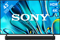 Coolblue Sony Bravia 3 43" 4K Led (2025) + Sony HT-S2000 Zwart aanbieding