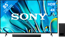 Coolblue Sony Bravia 3 85" 4K Led (2025) + Sony Bravia Theatre Bar 6 Zwart aanbieding