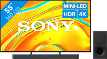 Sony Bravia 5 55" XR Mini-led (2025) + Sony HT-S400 Sony Mini-led tv en soundbar set