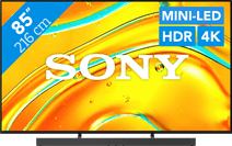 Coolblue Sony Bravia 5 85" XR Mini-led (2025) + Sony Bravia Theatre Bar 9 aanbieding