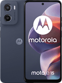 Motorola Moto E15 64GB Donkerblauw 4G Motorola smartphone